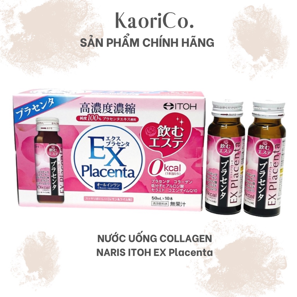 Nước uống Collagen Naris ITOH EX Placenta Nhật Bản