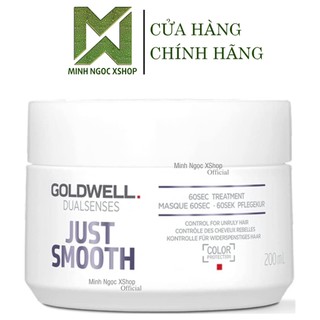 Dầu hấp tóc suôn mượt 60S Goldwell Dualsenses Just Smooth 200ML