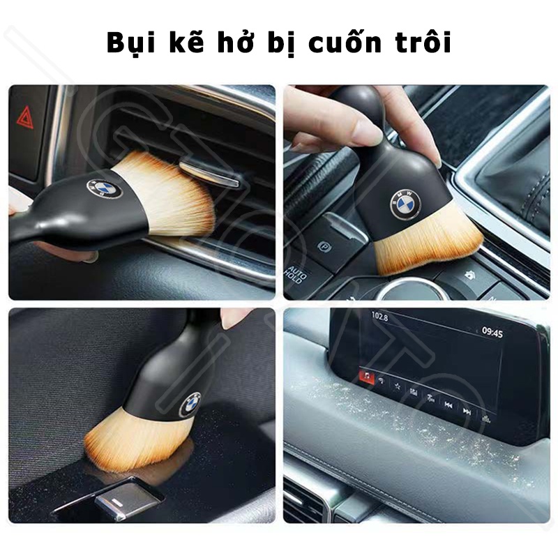 GTIOATO BàN ChảI MềM Xe Ô Tô BàN ChảI LàM SạCh Xe HơI BàN ChảI Chi TiếT Xe HơI Phụ KiệN Ô Tô Cho BMW X4 E46 E90 F30 F10 1 X2 8 118I 320i M4 E60 218i X5 M3 318i X7 E39 7 E36 E30 530i M8 520i X6 Z4 420i 220I Z3 325I 316I X1 120I 330e G20