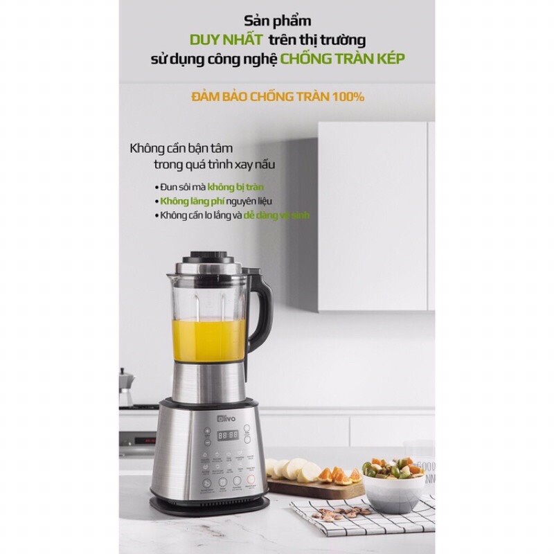 Máy Làm Sữa Hạt OLIVO X20 Chính Hãng - Thương Hiệu Mỹ