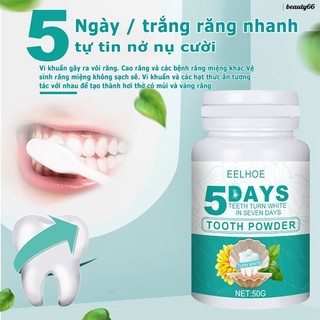 Bột Làm Trắng Răng Hương Bạc Hà kem đánh trắng răng 5 ngày làm trắng răng 2023 Mới tẩy trắng răng