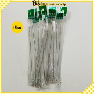 Chổi cọ ống hút bình sữa, bình nước chiều dài 18cm
