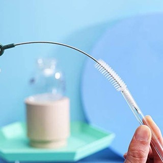 Chổi cọ ống hút bình sữa, bình nước chiều dài 18cm