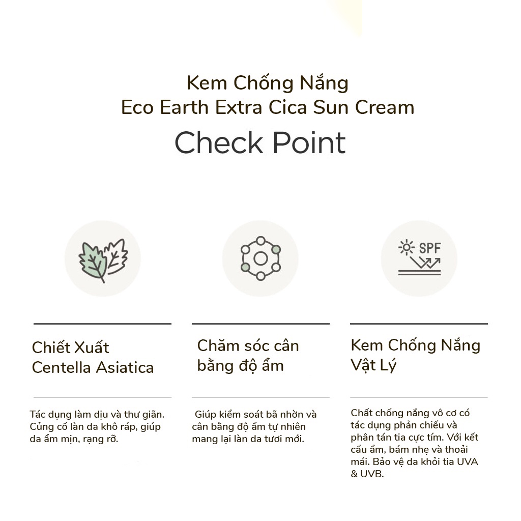 Kem Chống Nắng THE SAEM Eco Earth Pink Sun Cream 50ml