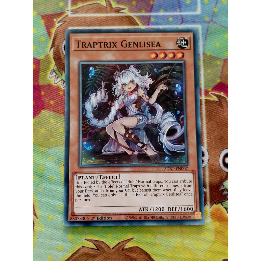 Thẻ Bài Yugioh Monster Traptrix Genlisea - SDBT-EN007 - Common