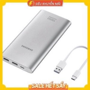 Sạc dự phòng Samsung 10000mAh hàng chính hãng chất lượng cao,pin cục sạc dự phòng tốt HOT New
