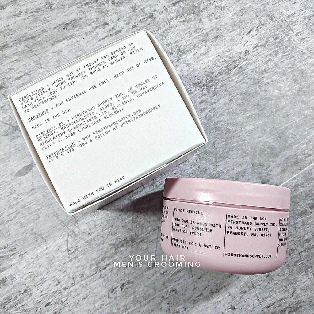 Sáp tạo kiểu Firsthand Supply CLAY POMADE - 88ml