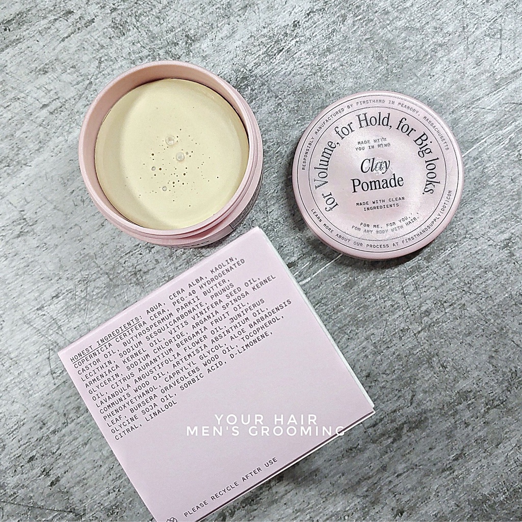 Sáp tạo kiểu Firsthand Supply CLAY POMADE - 88ml