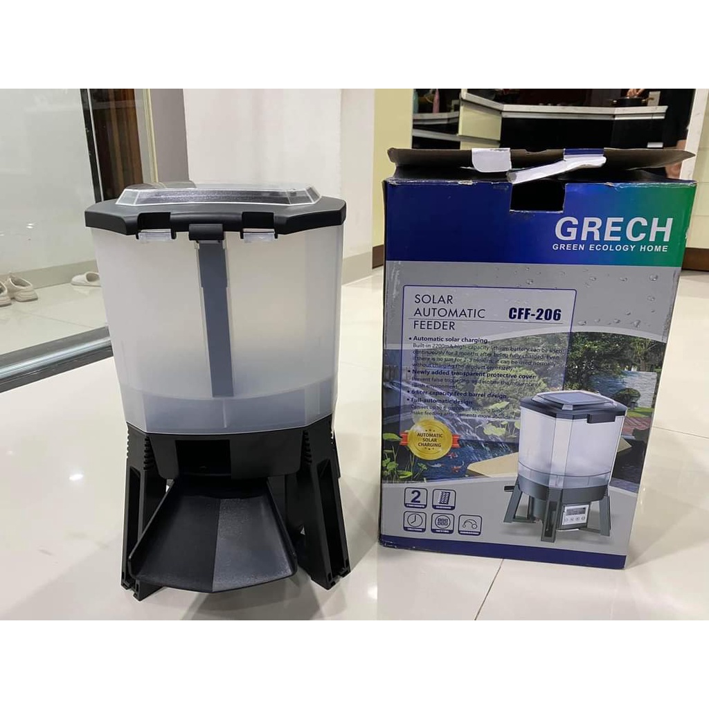 Máy Cho Cá Koi Ăn Tự Động