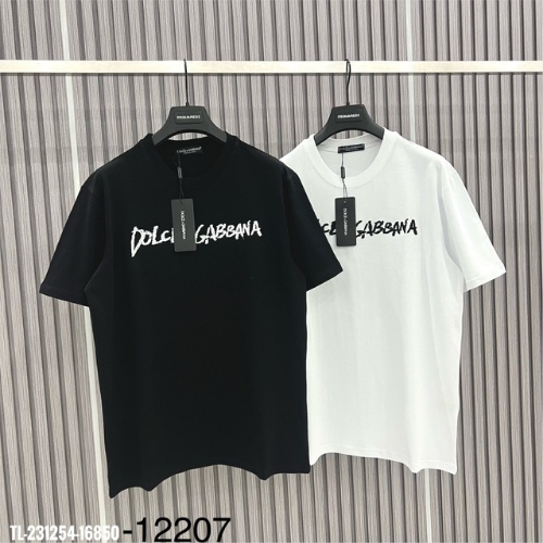 Áo Phông Nam Trơn In Chữ DG Cotton Trẻ Trung Siêu Đẹp