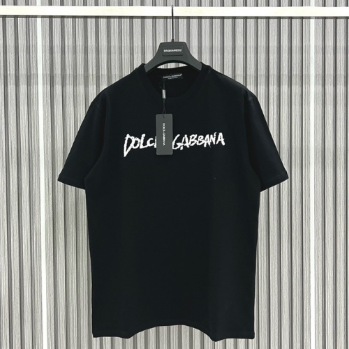 Áo Phông Nam Trơn In Chữ DG Cotton Trẻ Trung Siêu Đẹp