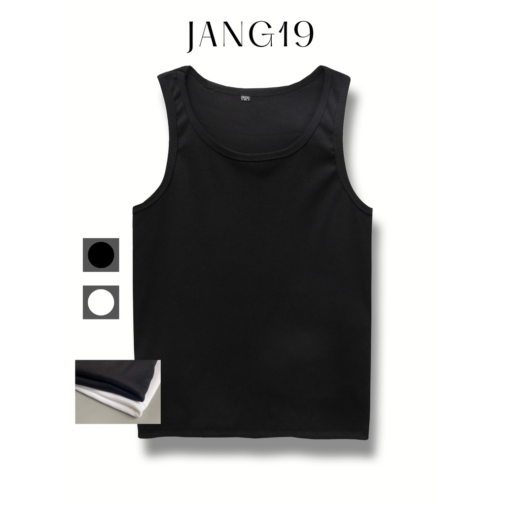 Áo Ba Lỗ Thun Gân Co Giãn Ôm Sát Cơ Thể