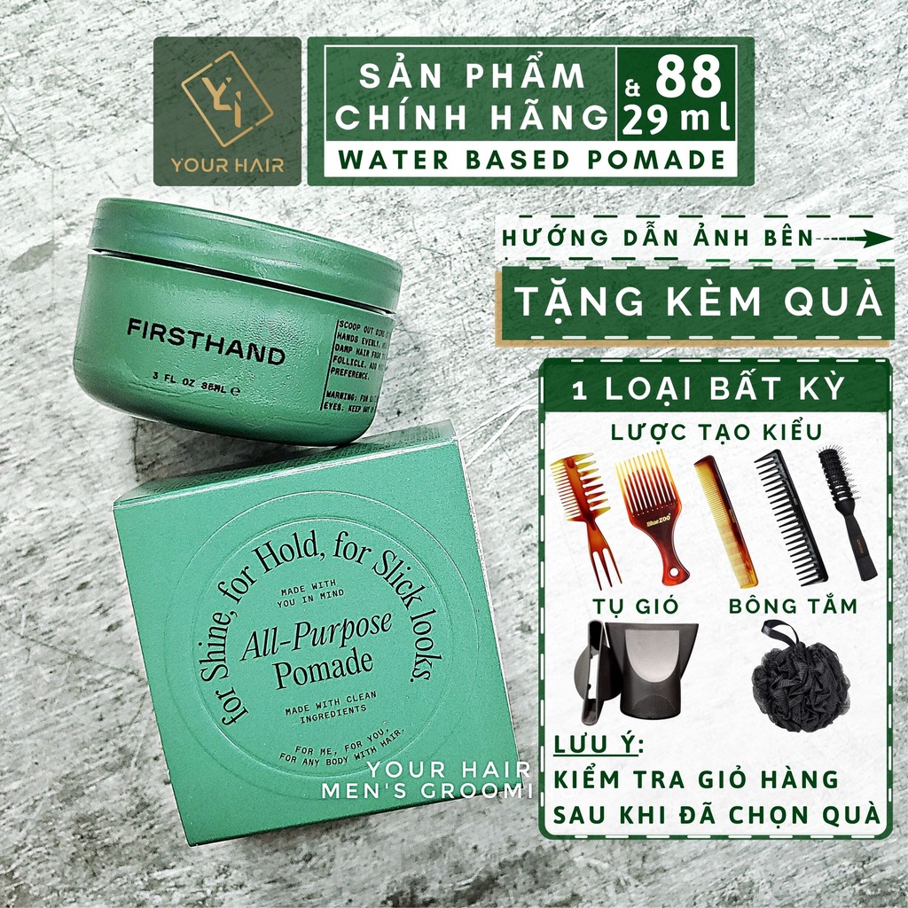 Sáp tạo kiểu Firsthand Supply ALL-PURPOSE POMADE - 88ml