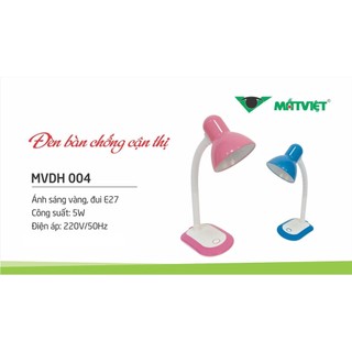Đèn Bàn Mắt Việt MVDH 004 (Mẫu Màu Giao Ngẫu Nhiên)