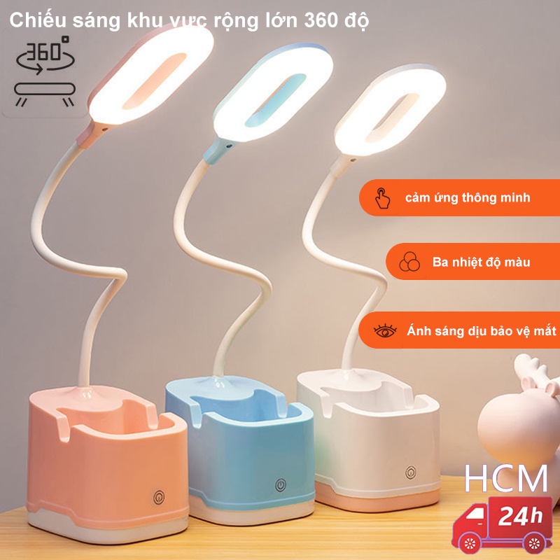 Đèn Bàn led,Đèn Bàn Học Đọc Sách,thị sạc tích điện Bóng led ,Đèn Học Để Bàn Chống Cận Cao Cấp,3 chế độ sáng thông minh