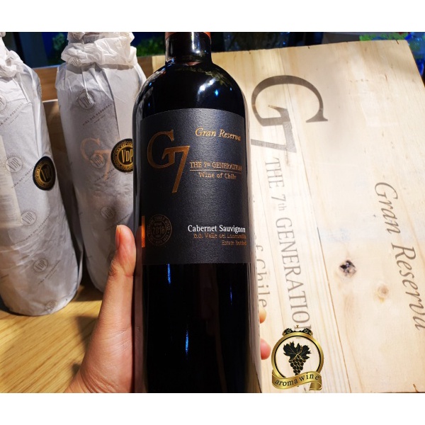 Vang Chi Lê G7 Gran Reserva Cabernet Sauvignon