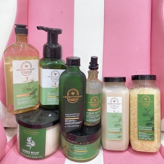 muối tắm , tắm bồn stress relief bath & body works