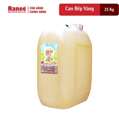 Dầu ăn Bếp Vàng - Món Ngon 25kg (27.5 lít)