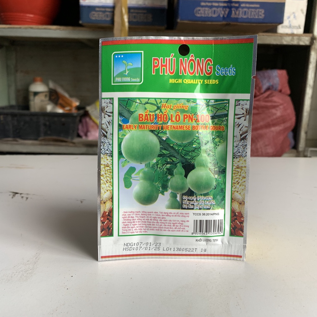Hạt giống Bầu Hồ Lô PN 100