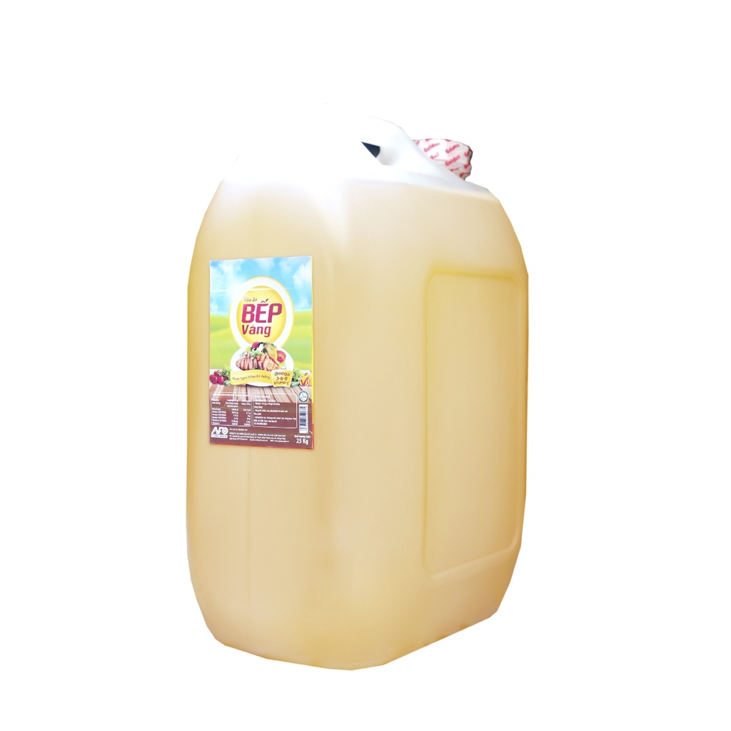 Dầu ăn Bếp Vàng 25kg (27.5 lít)