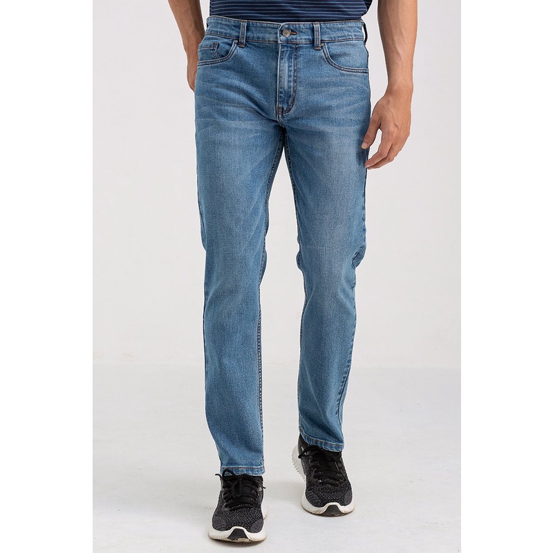 Quần Jean nam form ôm , thời thượng, trẻ trung, chất liệu cao cấp John Henry - JN22SS10-SL