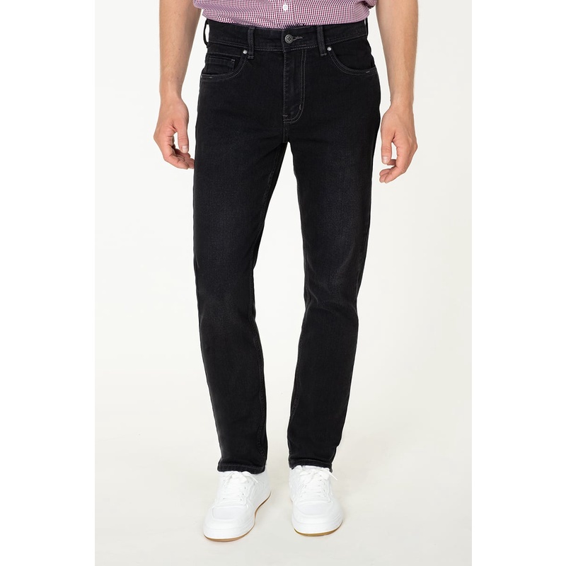 Quần Jeans nam form ôm , thời thượng, trẻ trung, chất liệu cao cấp John Henry - JN23SS30-SL