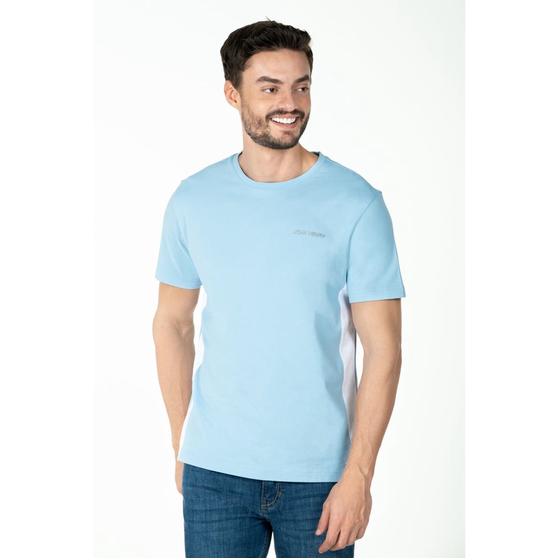 Áo thun nam cổ tròn tay ngắn , chuẩn form, sang trọng, thanh lịch John Henry - TS22FH23P-RGUS