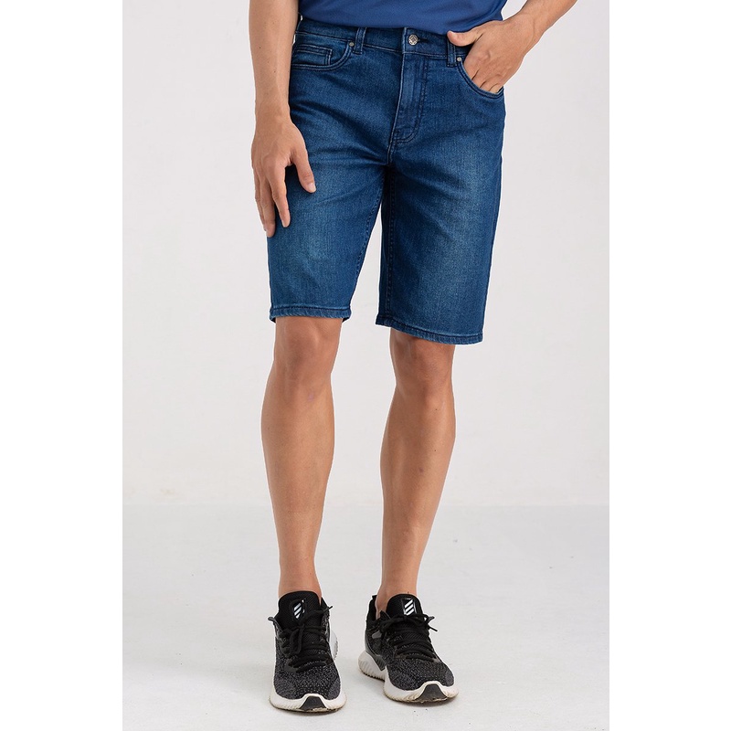 Quần short jeans nam form vừa , phong cách trẻ trung, năng động thoải mái John Henry - SP22SS03-JN