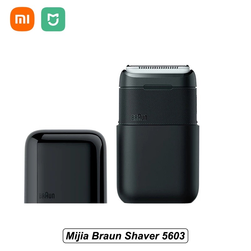 Máy cạo râu Xiaomi lưỡi dao kép Mijia MSW201 Và Xiaomi Mijia Braun 5603  cao cấp chính hãng - Minh Tín Shop