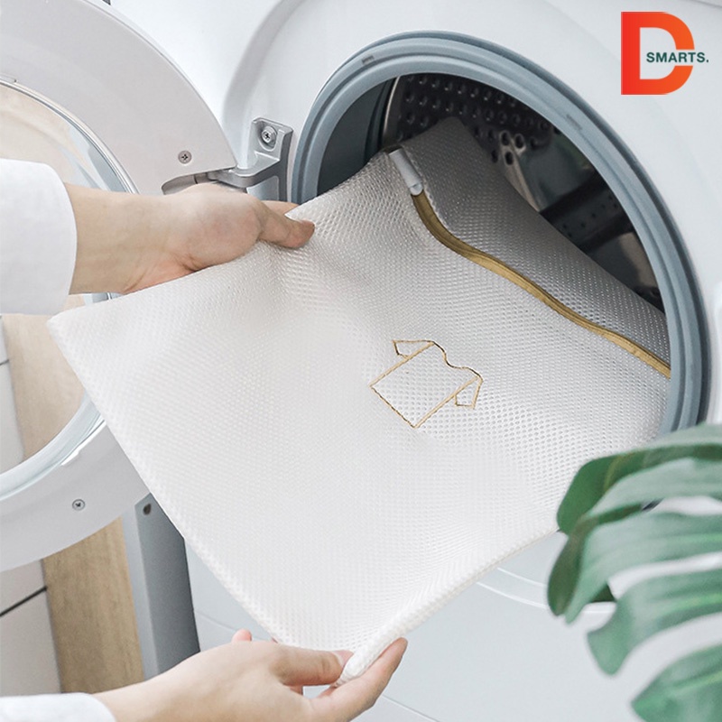 Túi giặt đồ máy giặt 3 lớp, túi lưới giặt đồ lót có khóa kéo giúp bảo vệ quần áo khỏi rối, chống co dãn | BigBuy360 - bigbuy360.vn