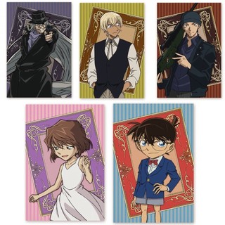Thẻ card postcard Gin Amuro Akai Haibra Conan