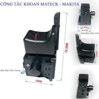 Công tắc máy khoan Makteck Makita - Công tắc máy khoan đầu 13 - đầu 10 - đầu 6 có đảo chiều