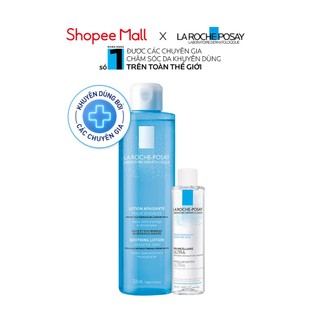 Bộ sản phẩm nước cân bằng giàu khoáng dành cho da nhạy cảm La Roche-Posay Soothing Lotion Sensitive Skin