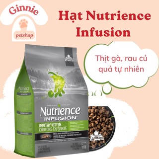 Hạt Nutrience Infusion Healthy Kitten - Gà & Rau củ quả dành cho mèo con