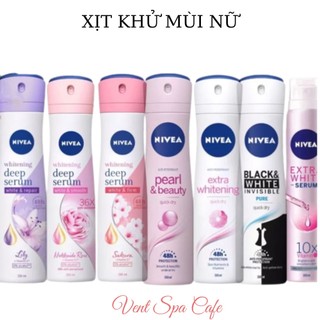 Sịt khử mùi nữ nivea 150ml xịt khử mùi nữ 150ml