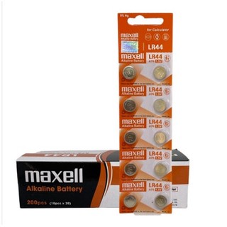 Pin LR44/AG13/A76 Pin AG10 / LR1130 , Pin AG3 / LR41 maxell alkaline 1.5v - vỉ 10 viên