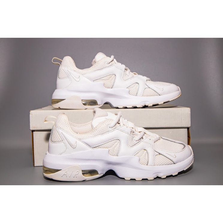 Giày nữ Nike Wmns Air Max Graviton 'Triple White' AT4404-100, Size 41-26cm, Fix 25,5. Màu trắng