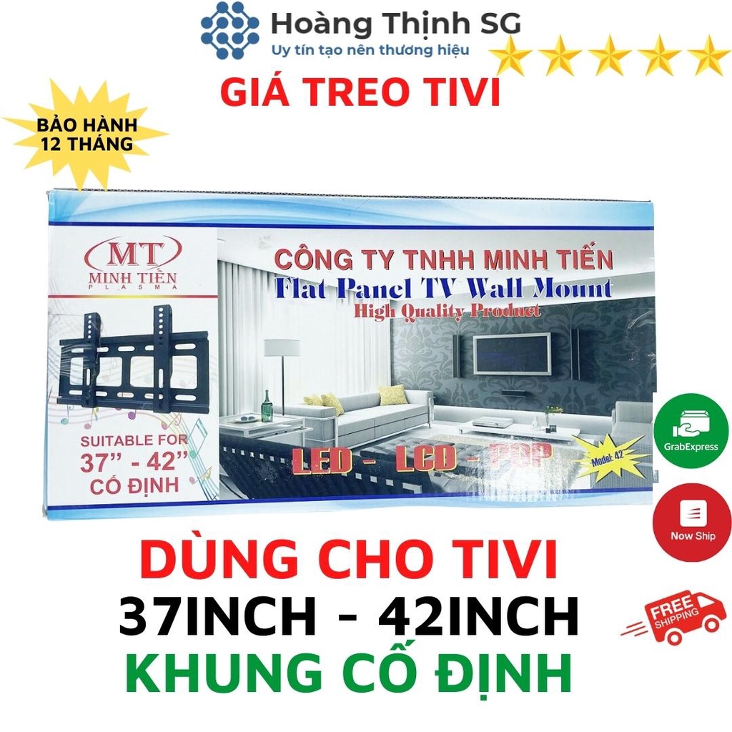 Giá treo tivi 26in-32in cố định, khung treo tivi 37in-42in cố định, giá treo tv 42in-60in