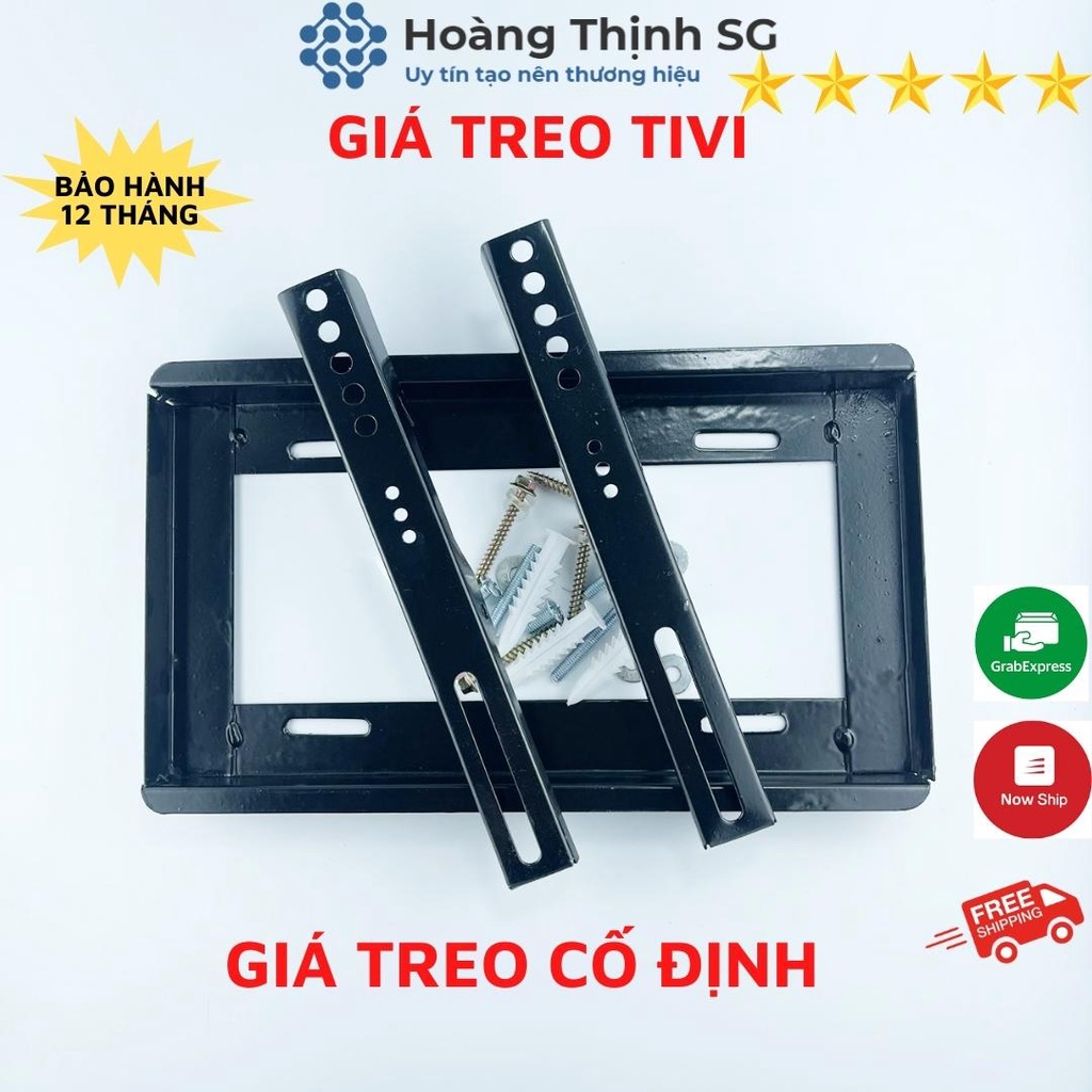 Giá treo tivi 26in-32in cố định, khung treo tivi 37in-42in cố định, giá treo tv 42in-60in