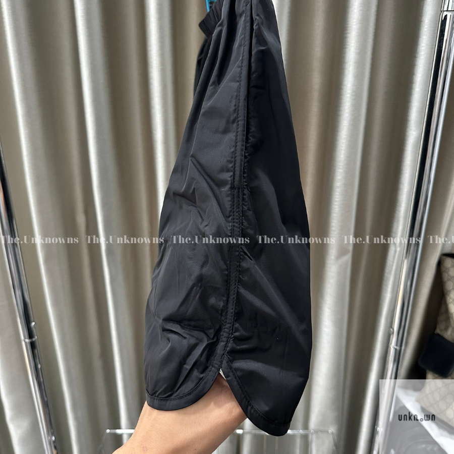 👑👑-Quần Short FEAR OF GOD Nylon Track Shorts BLACK Seventh Collection, quần short FOG cao cấp