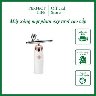 Máy xông mặt mini công nghệ phun oxy mạnh, đầu phun siêu nhỏ, phun sương siêu mịn da
