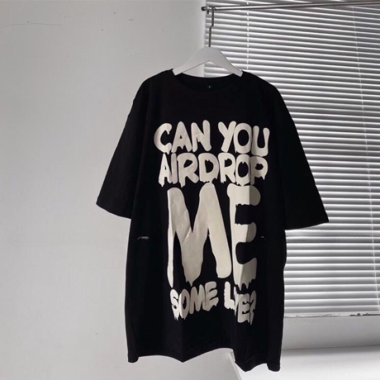 Áo Thun Cổ Tròn, Áo Thun In Chữ Can You, Áo Thun Unisex Nam Nữ Bigsize Quỳnh Anh Từ 50 kg Đến 100 kg M/L/XL/Xxl