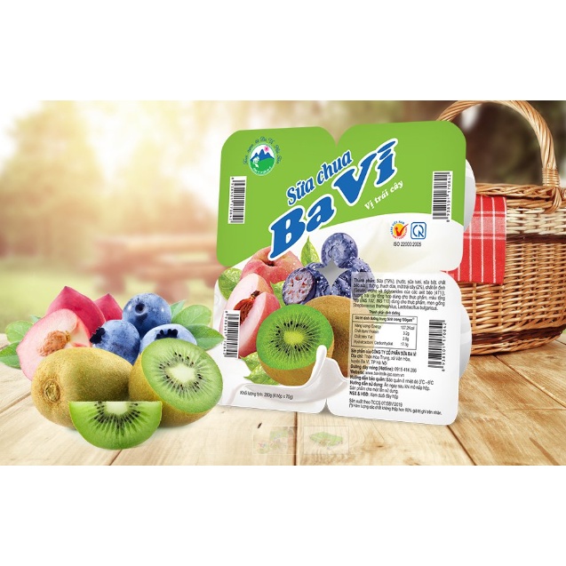 Sữa chua Trái cây 70g