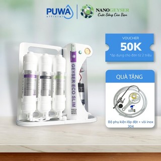 Máy lọc nước ro geyser slim s8, với hệ thống 8 cấp lọc mạnh mẽ, công suất lọc lên đến 20l/h