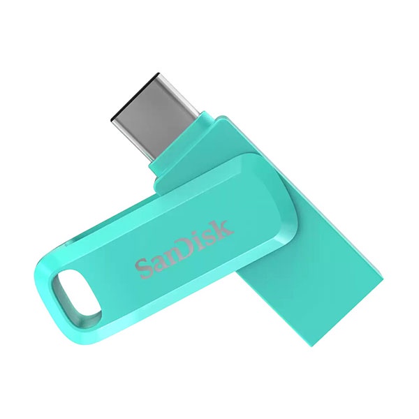 [Rẻ vô địch] USB SanDisk SDDDC3 Ultra Dual Drive Go 64Gb USB Type-C - Màu xanh lá (Hàng chính hãng, BH 60 tháng 1 đổi 1)