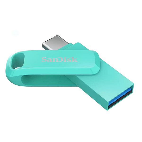 [Rẻ vô địch] USB SanDisk SDDDC3 Ultra Dual Drive Go 64Gb USB Type-C - Màu xanh lá (Hàng chính hãng, BH 60 tháng 1 đổi 1)