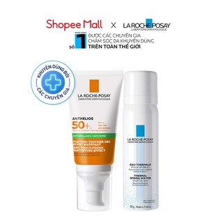 Bộ đôi Kem chống nắng kiểm soát bóng nhờn La Roche-Posay Anthelios Dry Touch SPF 50+