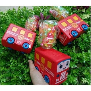 kẹo đồ chơi xe cứu hỏa bình nước