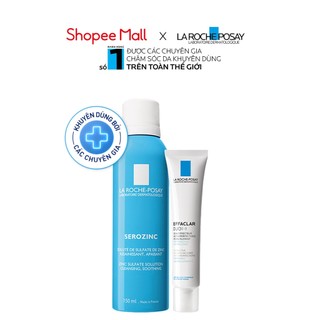 Bộ sản phẩm giảm dầu, giảm mụn ngừa thâm hiệu quả sau 12h La RochePosay Effaclar Duo+