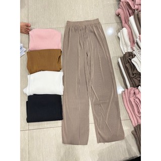 Quần Ống Suông Dập Li dài 100cm dễ phối đồ -HVS